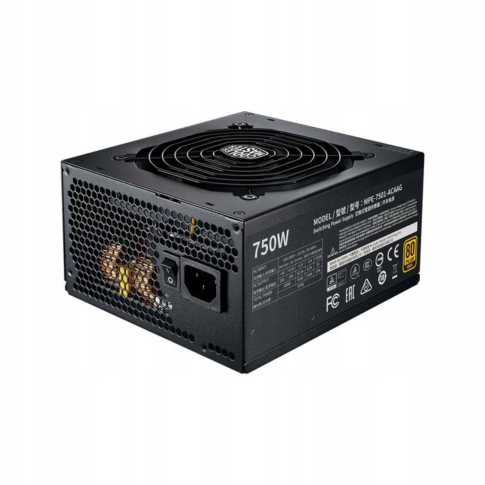 Zasilacz Cooler Master Mwe V2 750 W 80 Plus Gold (W)