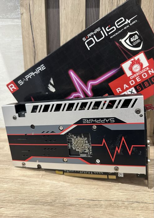 Відеокарта RX 580 4GB Sapphire Pulse