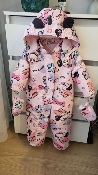 Kombinezon ocieplany dla dziewczynki