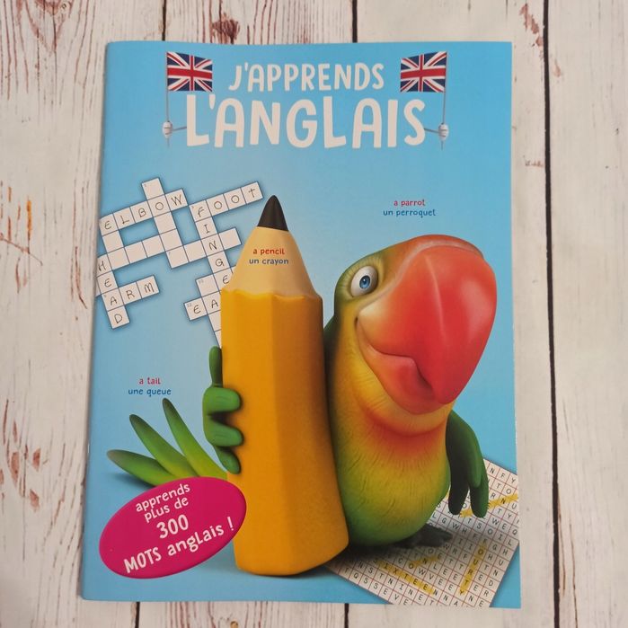 j'apprends l'anglais francusko angielskie karty pracy ze słownictwem