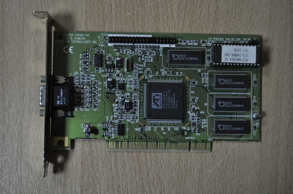 Placas gráficas AGP e PCI, vintage: Nvidia, ATI, Creative, Nvidia, S3