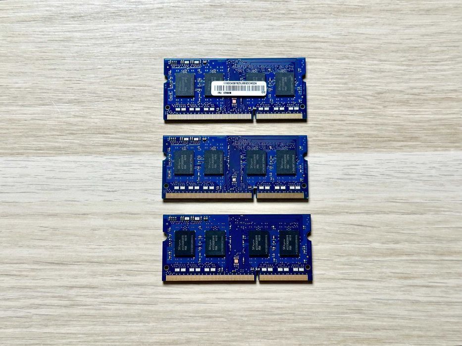 RAM SK Hynix 12GB 3x4GB DDR3 / DDR3L PC3L 12800S – sprawna / testowana