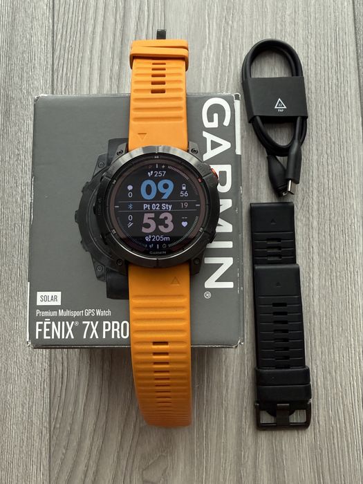 Garmin Fenix 7X Pro Gwarancja Gratis Dowóz Śląsk
