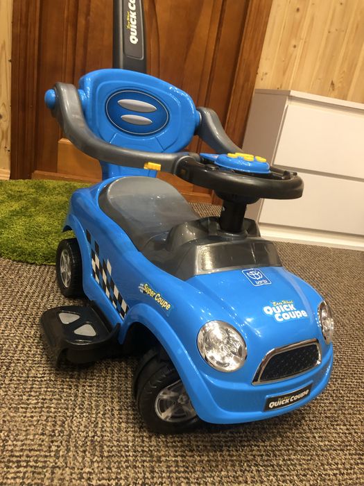 Машина-толкар з батьківською ручкою