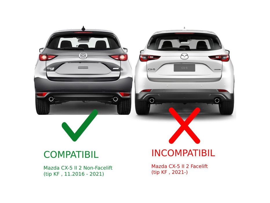 Mazda CX-5 2017-2021 Брызговики (4 шт)