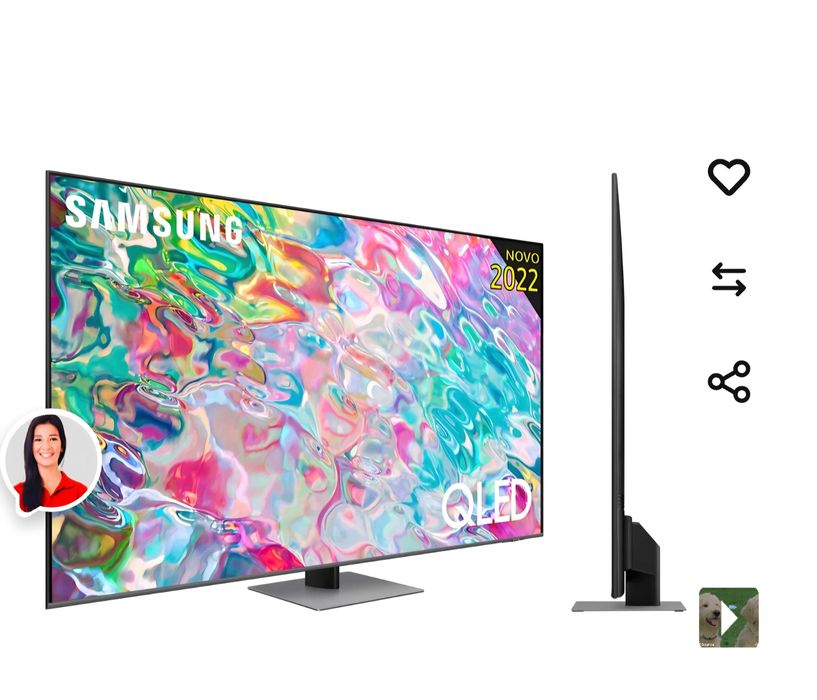 Smart tv samsung 55