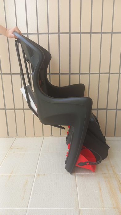 Cadeira porta criança para bicicleta - Fixação no quadro