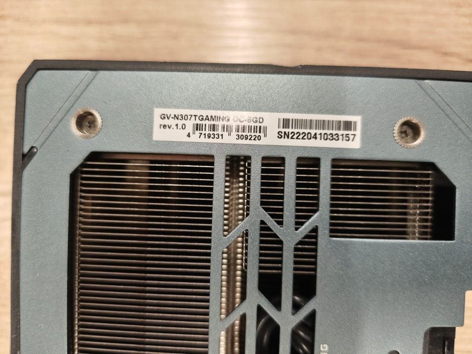 Karta graficzna Gigabyte GeForce RTX 3070 Ti GAMING OC 8GB