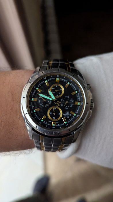 Часы Casio edifice EF 328, годинник касіо Японія