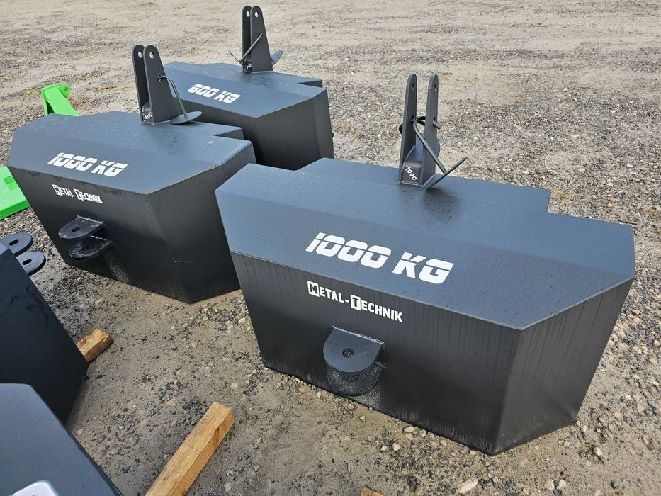 Balast obciążnik - 200kg-1500kg Metal Technik przeciwwaga dowóz PL
