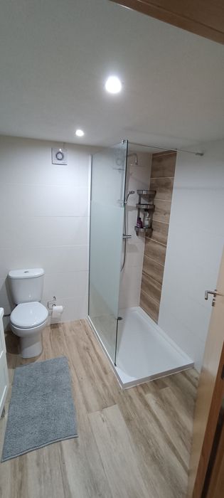 Alugo T1 , rés do chão de casa renovada