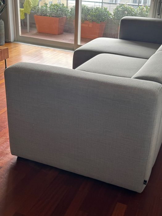 Sofá HAY Mags Soft com chaise – bom estado