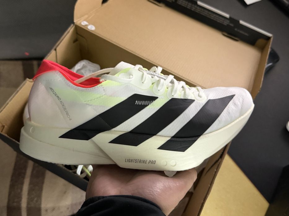 Оригінал 100% Adizero Adios Pro 4 adidas JR1163 / 26,5см/