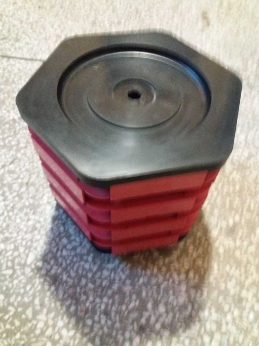 Kolekcja PRL-u stary pojemnik obrotowy na kasety magnetofonowe