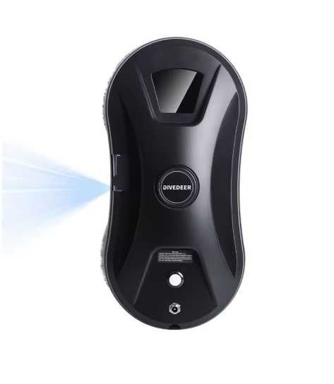 Розумний робот для миття вікон DIVEDEER NEW Black | Auto Spray