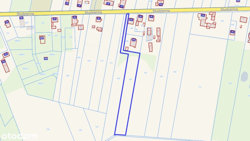 Działka 4000 m² pod dom i usługi | Opole – Czarnowąsy