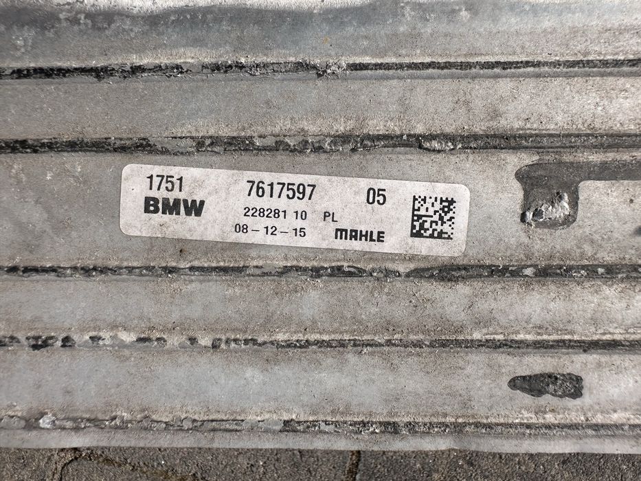 17517617597 7617597 Bmw інтеркулер x1 mini f55 f56