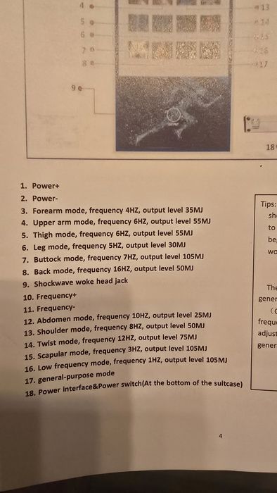 Máquina fisioterapia ultrasons