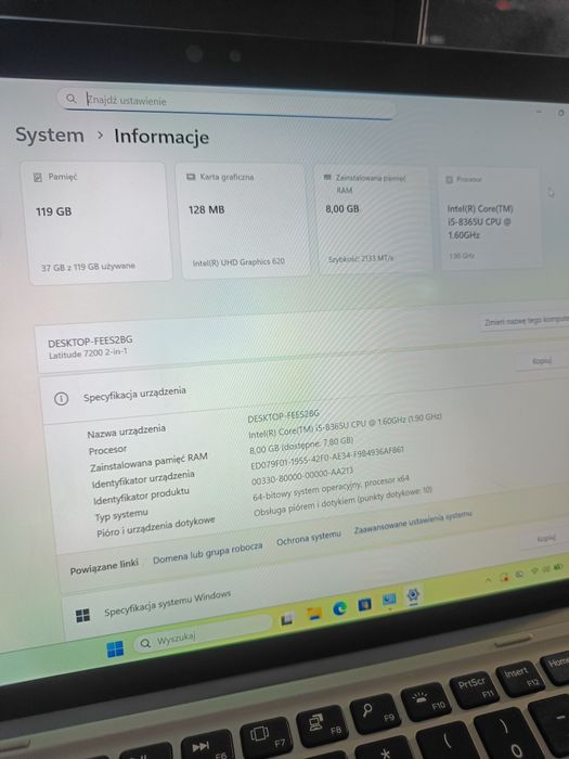 Dell Latitude 7200 2 in 1