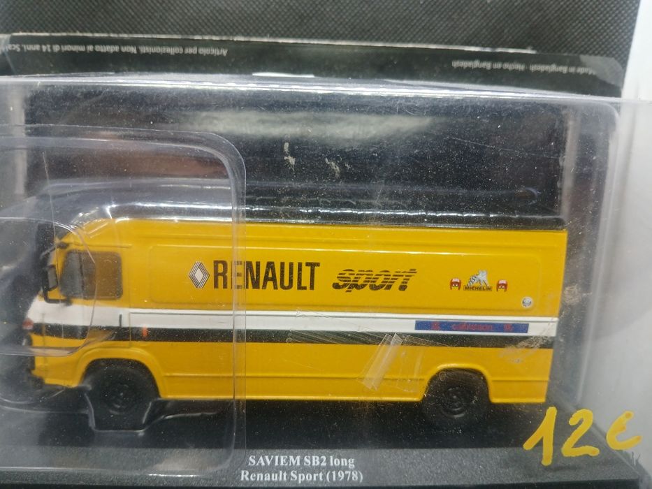 Carrinhas de assistência  de Ralies  escala 1/43
