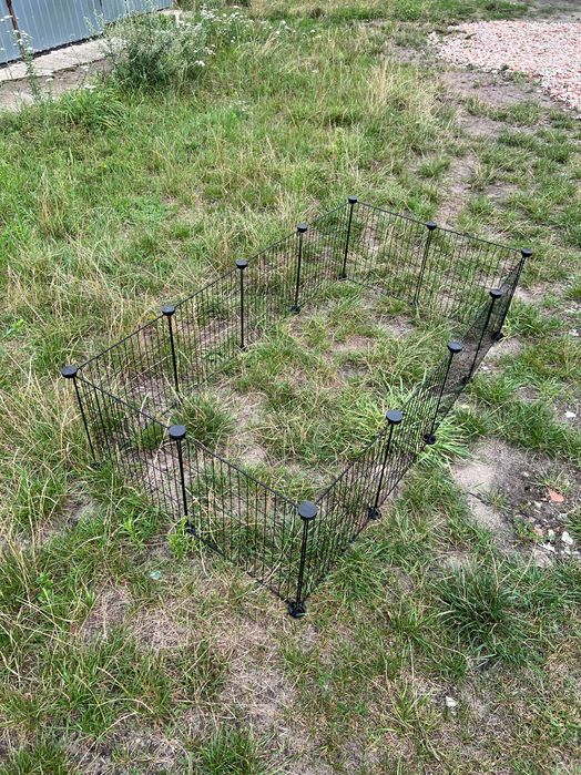 Duża klatka kojec wybieg dla świnki królika zwierząt modułowy NOWY