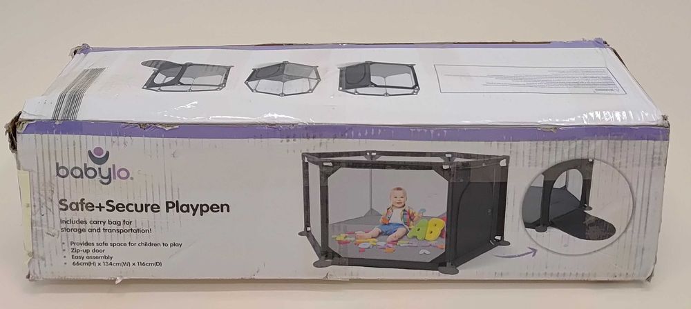 Babylo Safe & Secure kojec w kaolrze ciemnoszarym D152