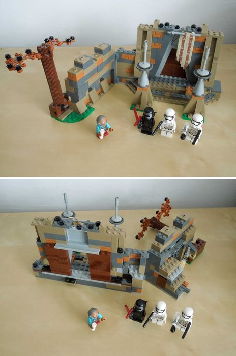 Lote LEGO Star Wars + Extras (Minifiguras Raras e Sets em Excelente Estado) + 2 expositores em acrílico