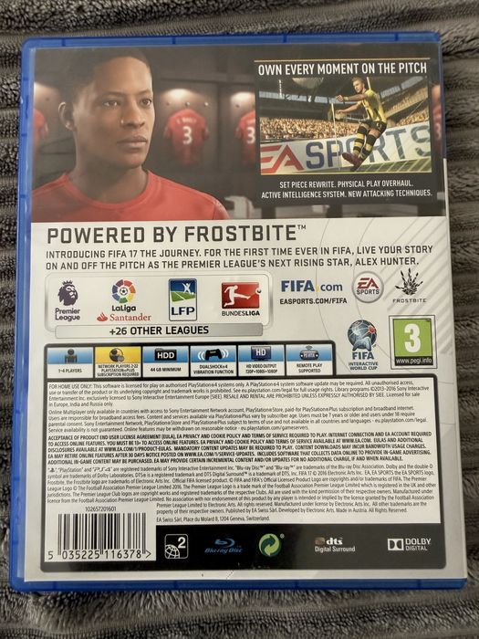 FIFA 17 Jogo para PS 4/5