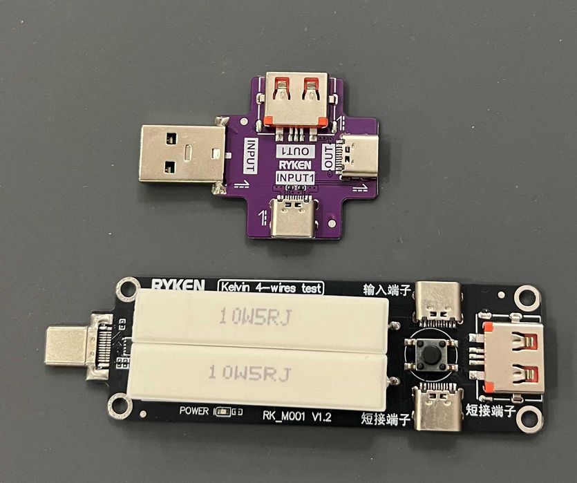 RYKEN RK_M001 комплект для тестирования USB кабелей