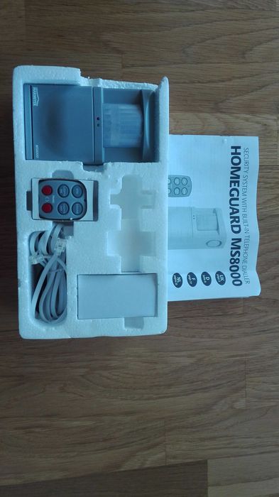 Alarme para casa - Homeguard MS8000 da Marmitek (novo na caixa)