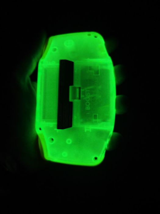 Gameboy advance 100% restaurada c/ ecrã ips v5 e shell glow in the dark