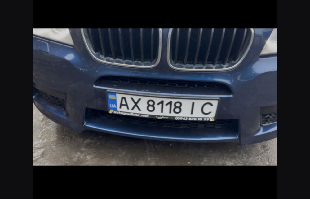 BMW X3 F25 2011 року M-packet