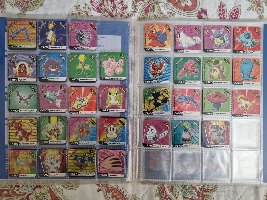 Pokemon Staks 2 Cadernetas
