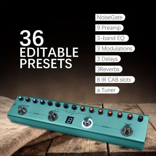 M-vave Tank-G / Tank-B Процесори для гітари та баса