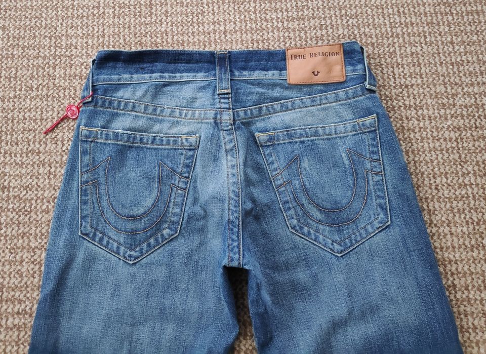 True Religion relaxed slim geno no flap джинси оригінал W29