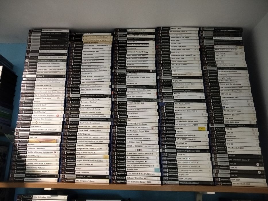 Jogos PlayStation 2 (lista L/S e valores )