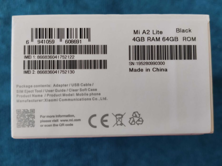 Mi A 2 Lite  Nowy