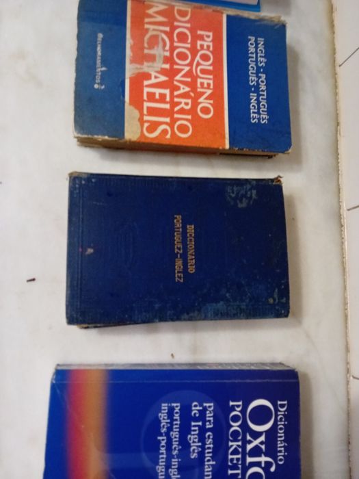 Conjunto de 6 Dicionários Inglês Diversos