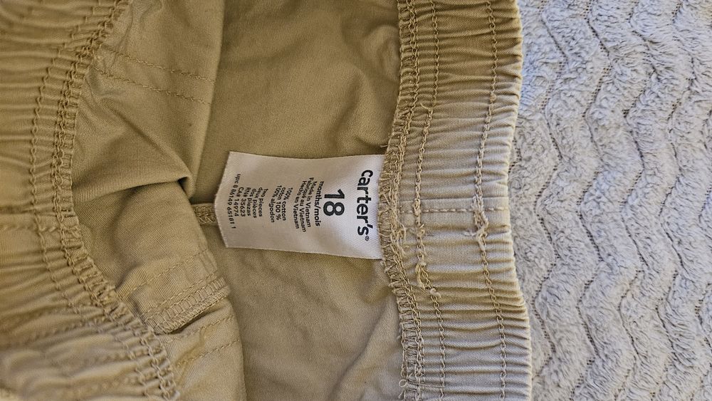 Spodnie eleganckie na gumce Carters 18 M (86-92)