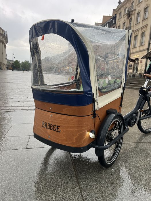 Babboe Curve Mountain — rower cargo z budą | Warszawa
