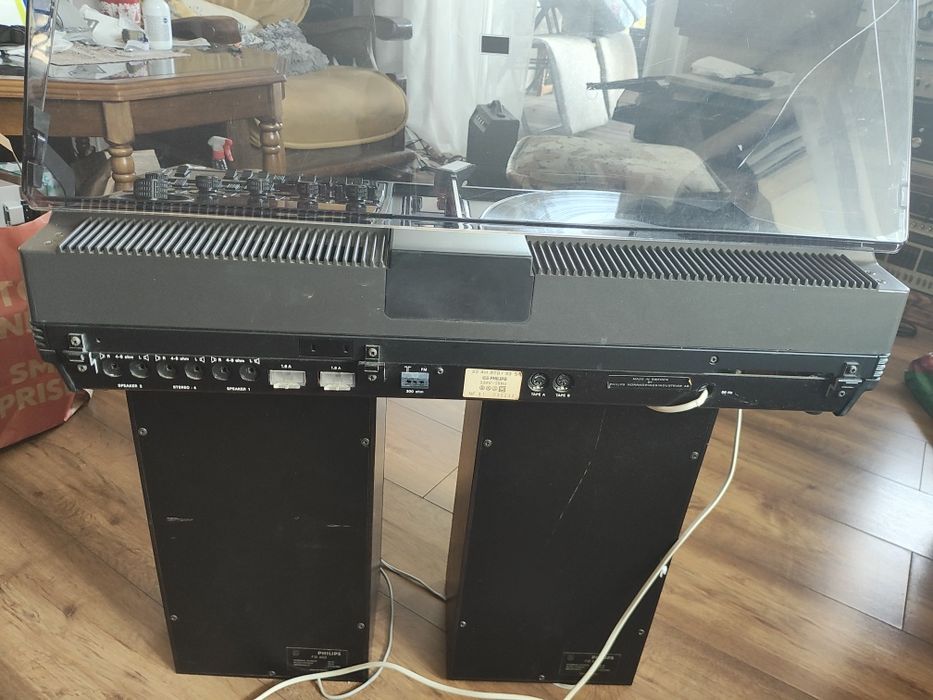 Gramofon radio głośniki combo Philips