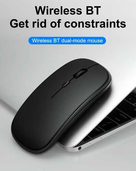 Myszka bezprzewodowa - bluetooth - SLIM - 1600DPI