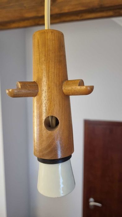 ULUV Lampa wisząca Design PRL lata 60 Czechosłowacja żyrandol