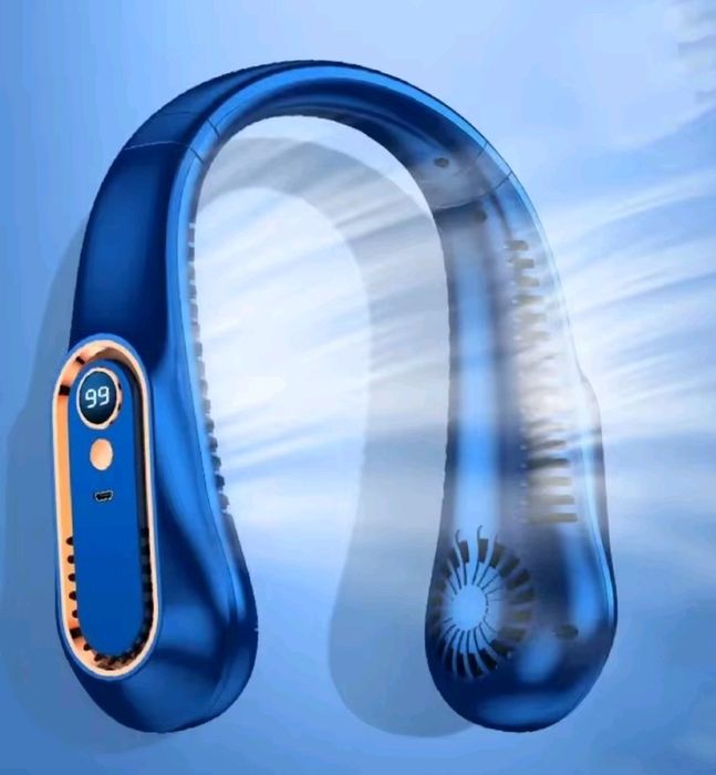 Ventoinha de pescoço, nova, com 5 níveis de velocidade.