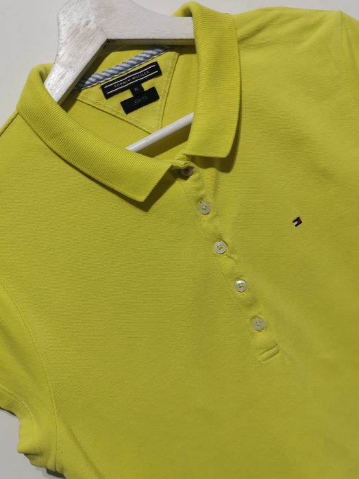 Tommy Hilfiger polo t-shirt koszulka krótki rękaw damska XL