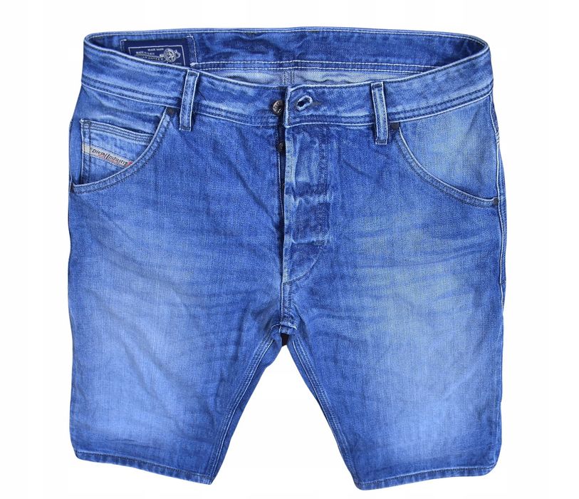 Diesel Męskie Spodenki Jeansowe Bermudy / 30