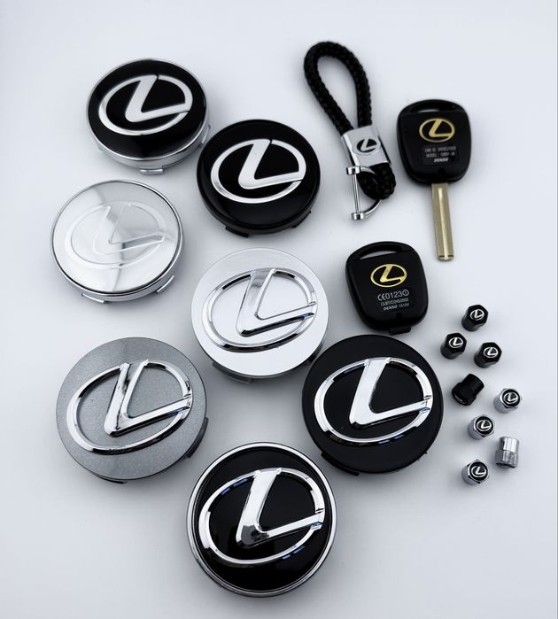 Ковпачки в литі диски Lexus колпачки Лексус заглушки значки