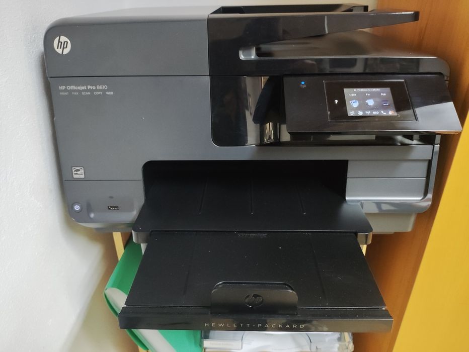 Impressoras HP e Konica