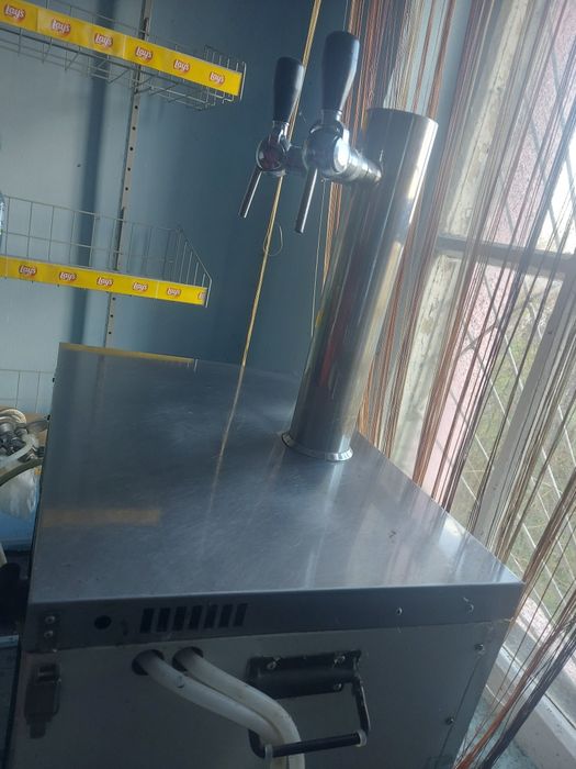 Надстоечный пивной охладитель  Б/У на 2 сорта