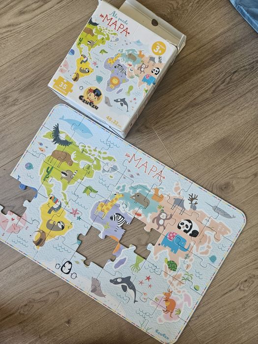 8 pudełek puzzle dla dzieci czuczu bluey